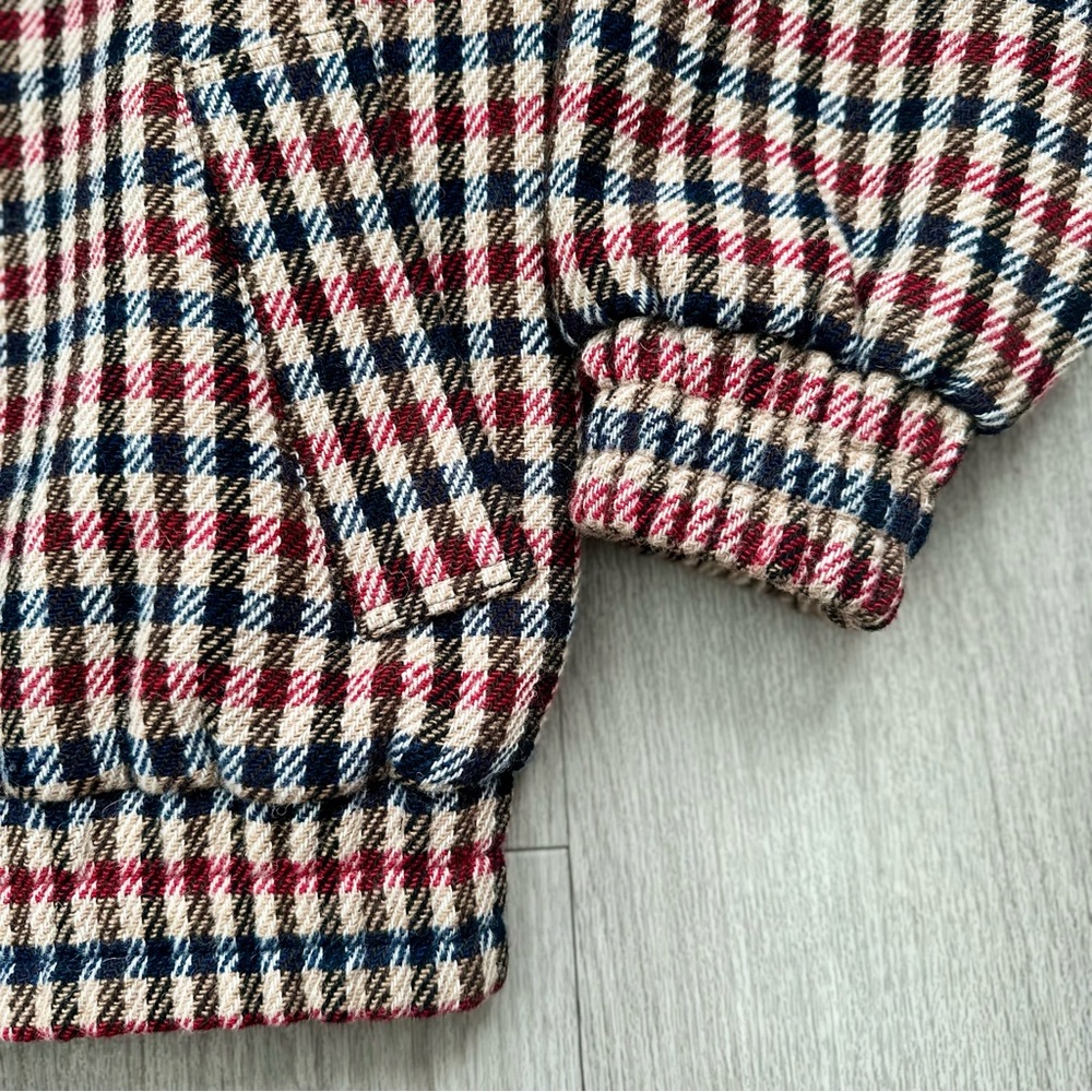 Kurt Lyle Lucy Jacket in Red/Brown Check - Picture 13 of 14